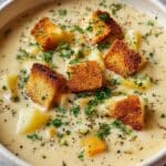 Rustic Country French Garlic Soup