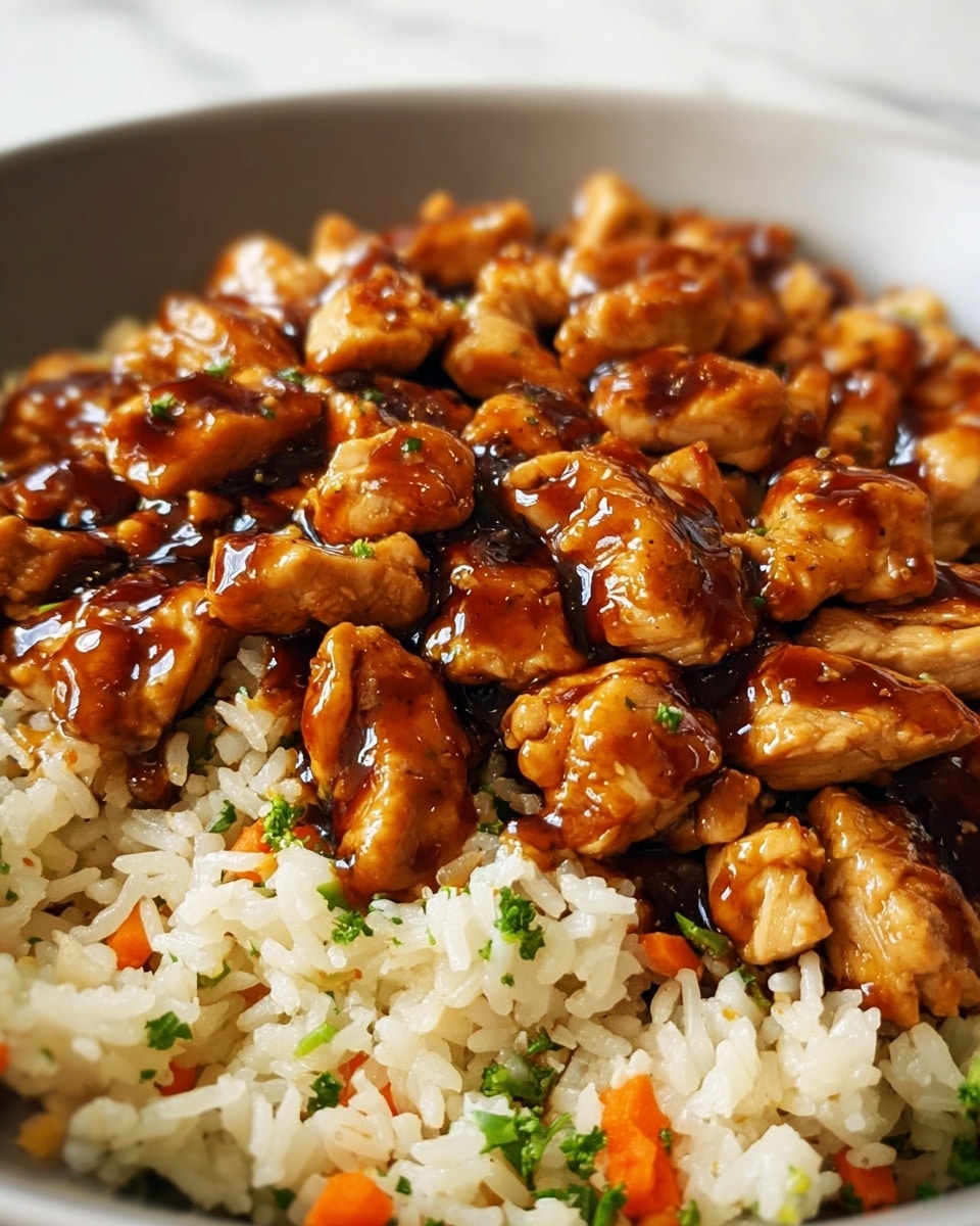 One-Pan Bold Honey BBQ Chicken Rice