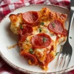 Bubble Up Biscuit Pizza Casserole