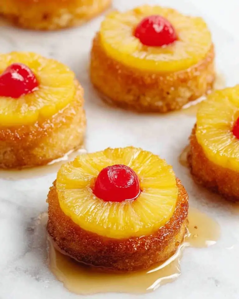 Pineapple Upside Down Sugar Cookies