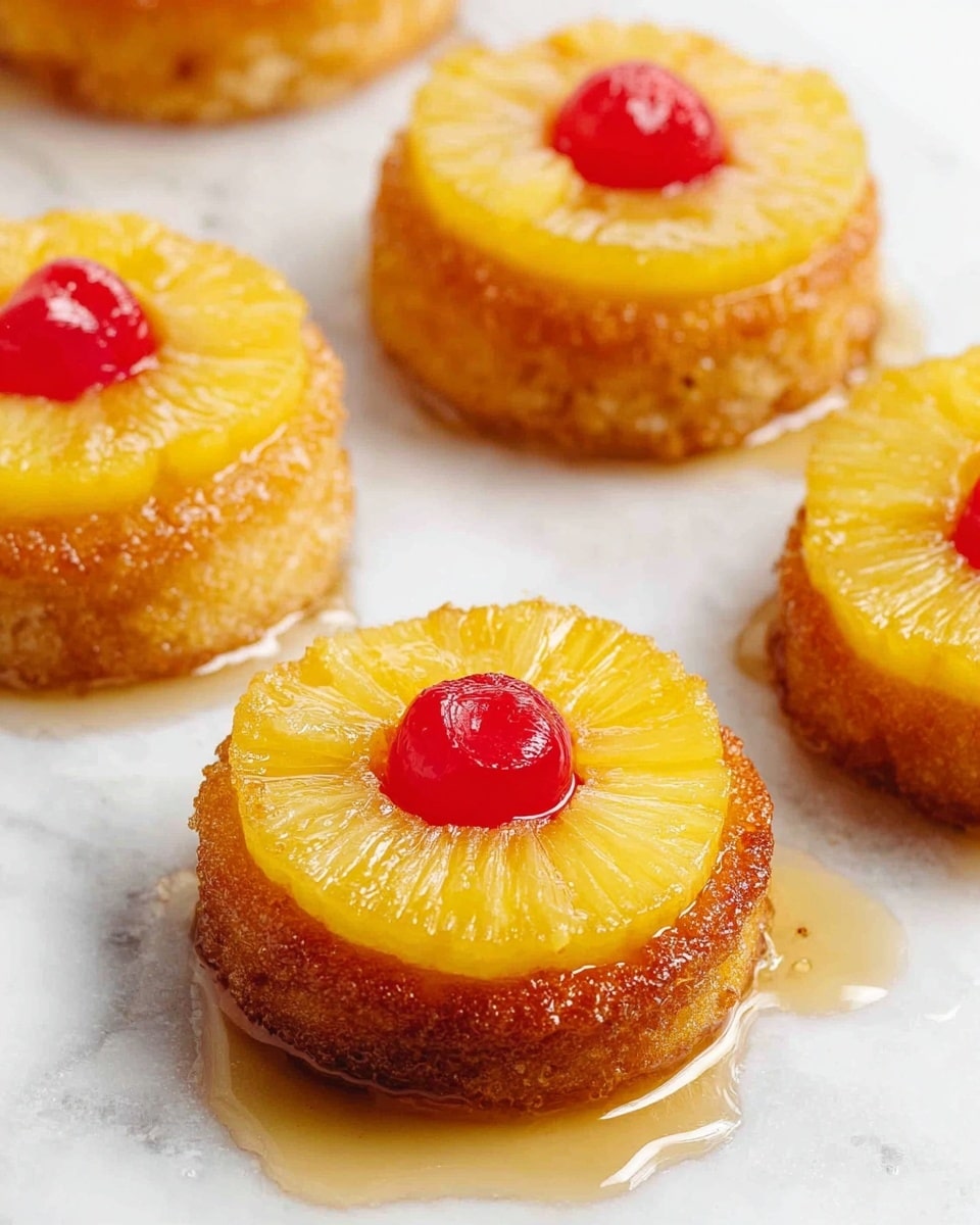 Pineapple Upside Down Sugar Cookies