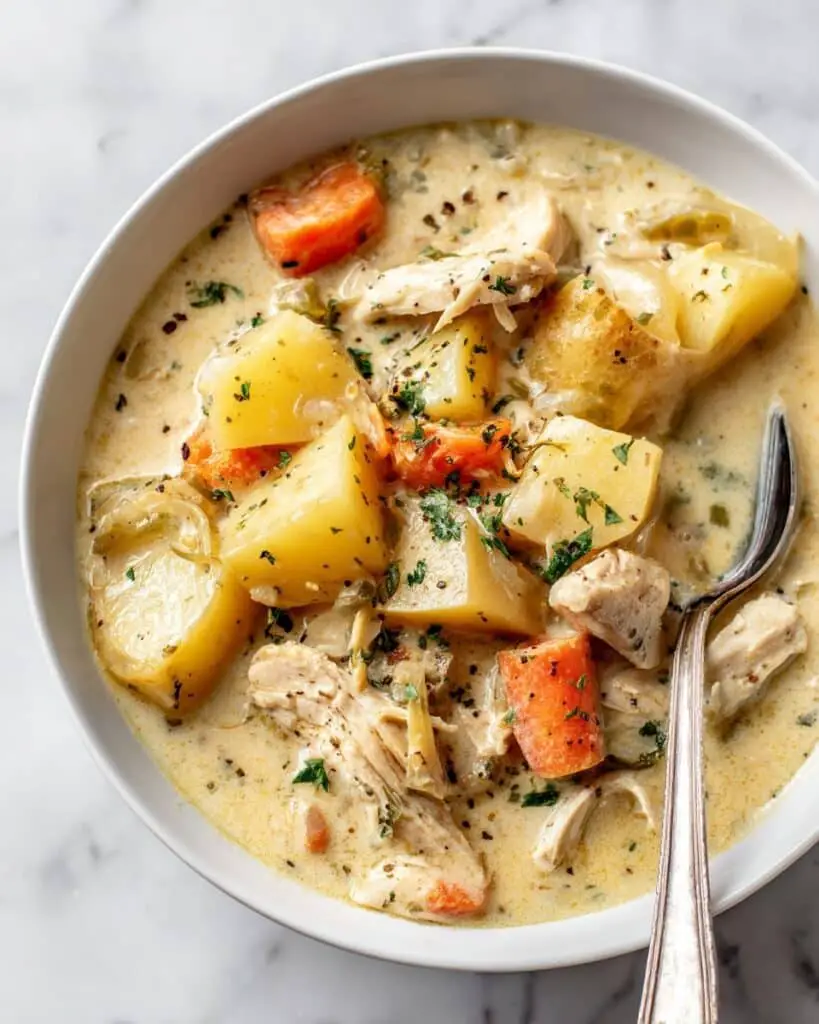 Leftover Turkey Soup