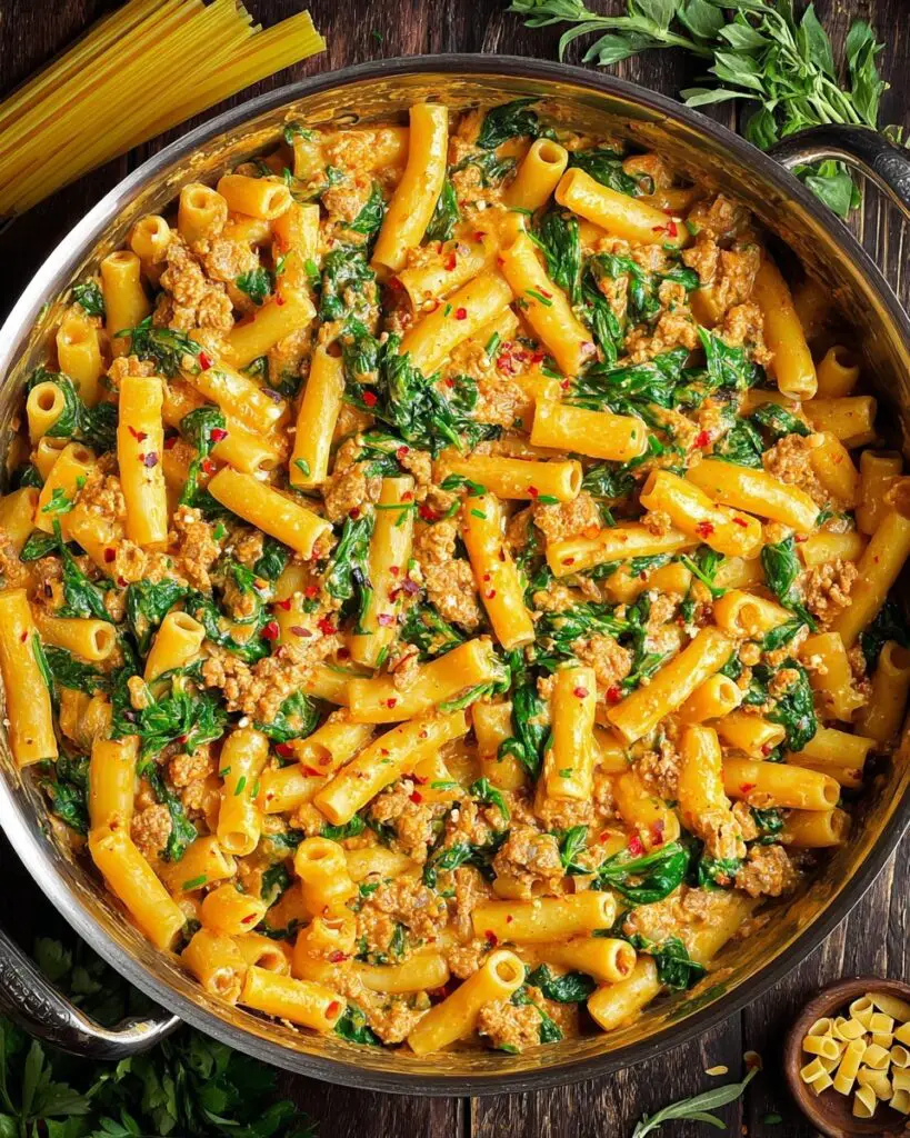 Creamy Sausage Rigatoni (One-Pan, 30-Minute Meal)