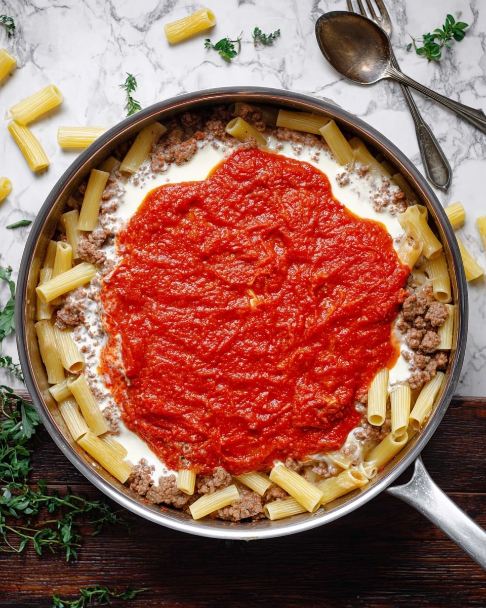 Creamy Sausage Rigatoni (One-Pan, 30-Minute Meal)