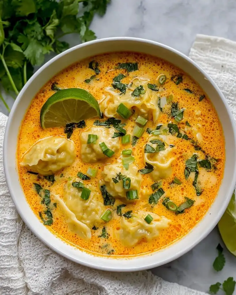 Delicious Curry Dumpling Soup Recipe