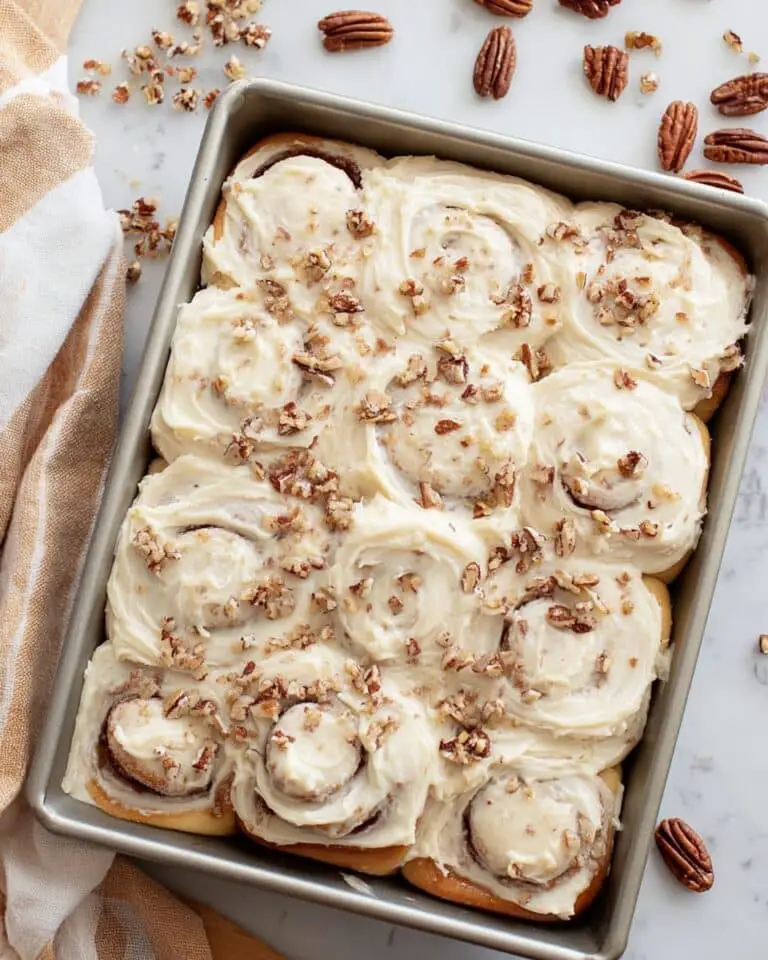Carrot Cake Sourdough Cinnamon Rolls