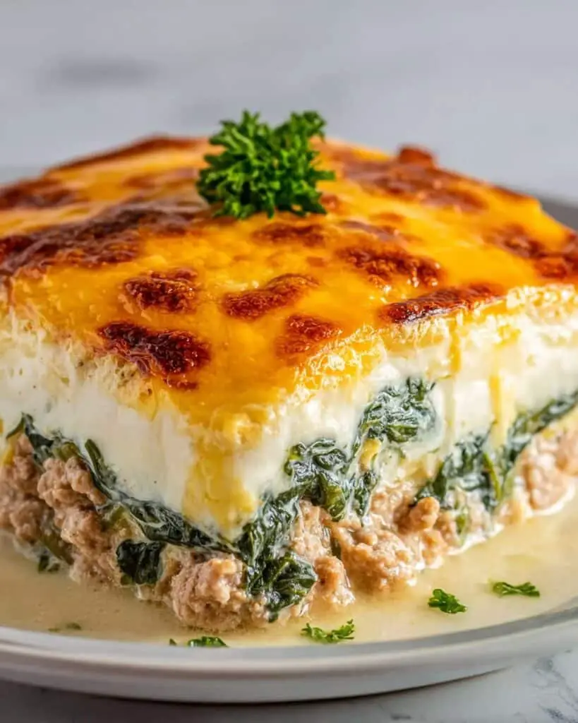 High Protein Ground Turkey Casserole (Easy, Cheesy, Family-Favorite)