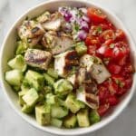 Healthy Avocado Chicken Salad Recipe