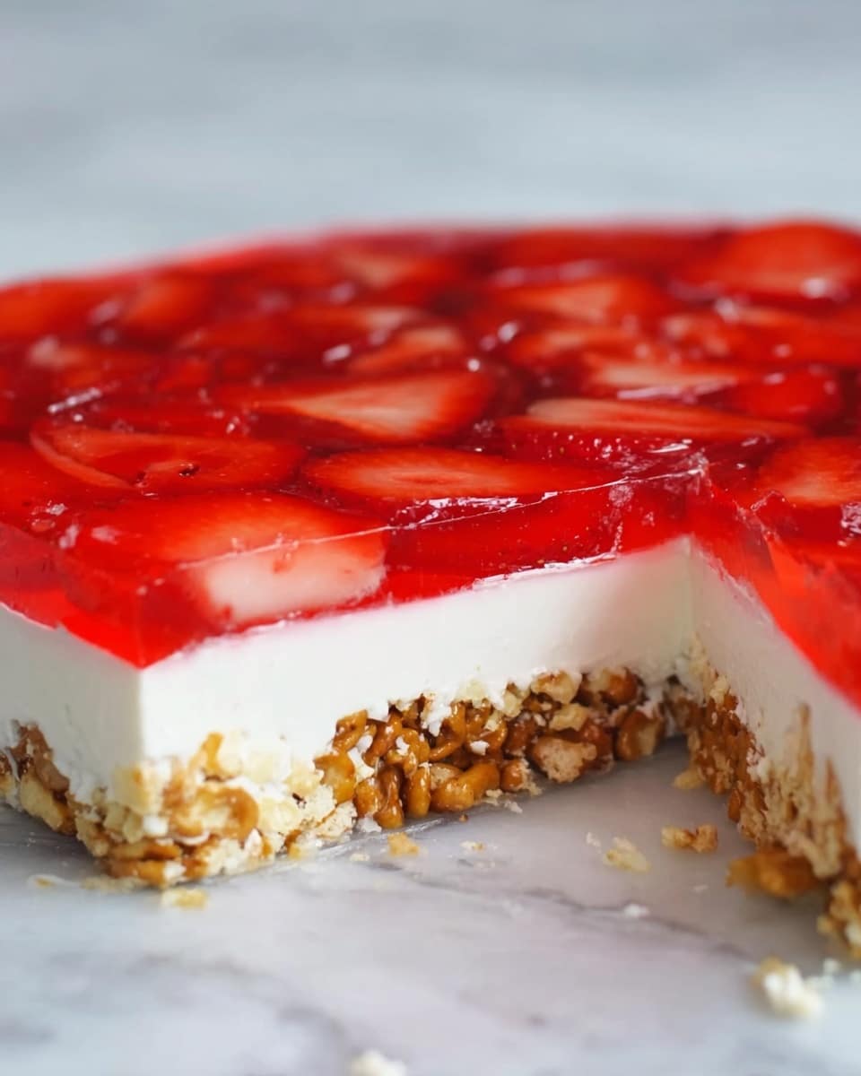 Strawberry Pretzel Salad