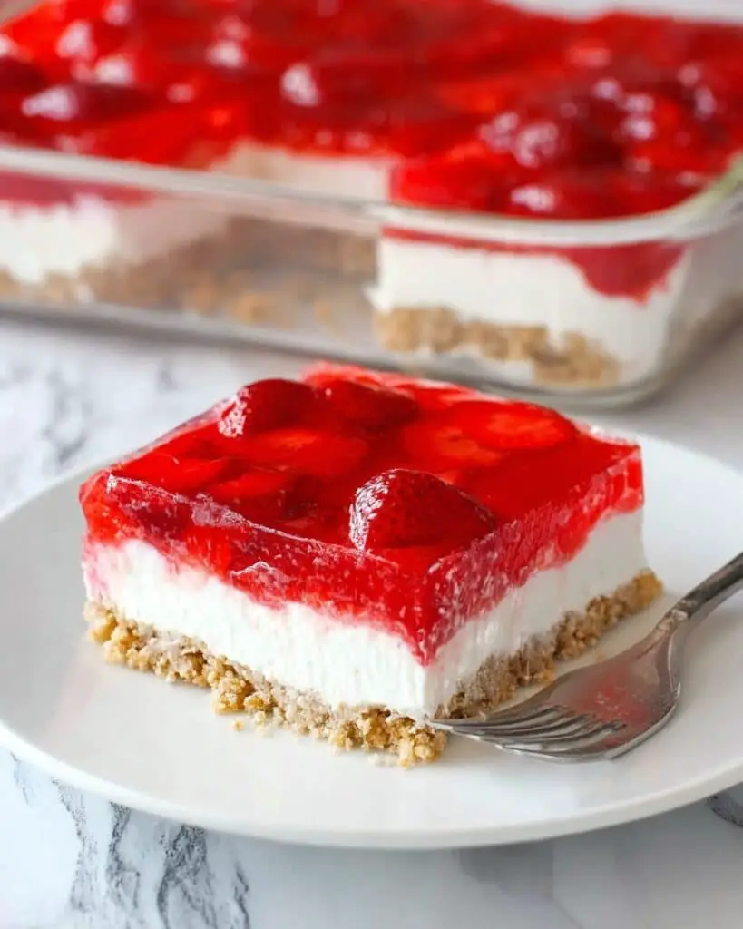 Strawberry Pretzel Salad