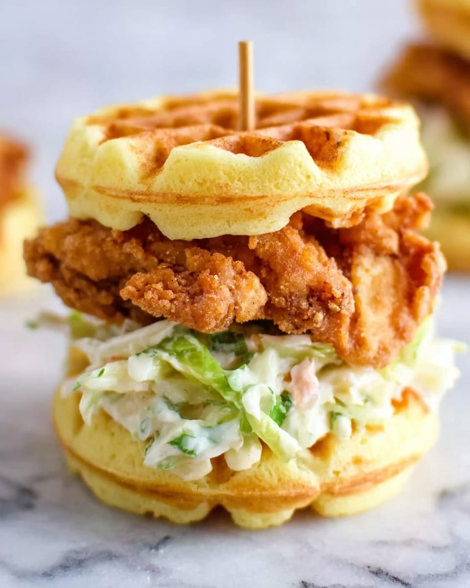 Chicken & Waffle Sliders