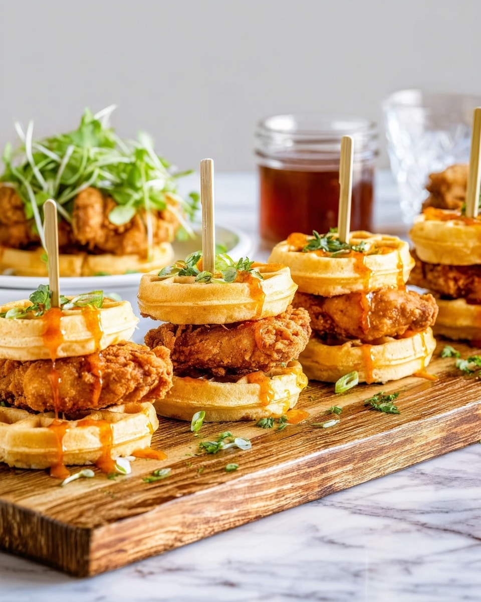 Chicken & Waffle Sliders
