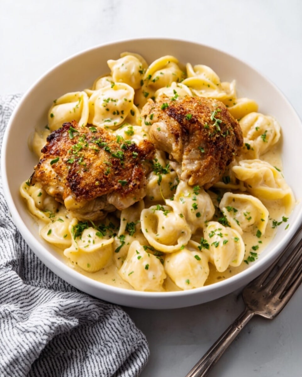 One-Pan Chicken with Buttered Noodles
