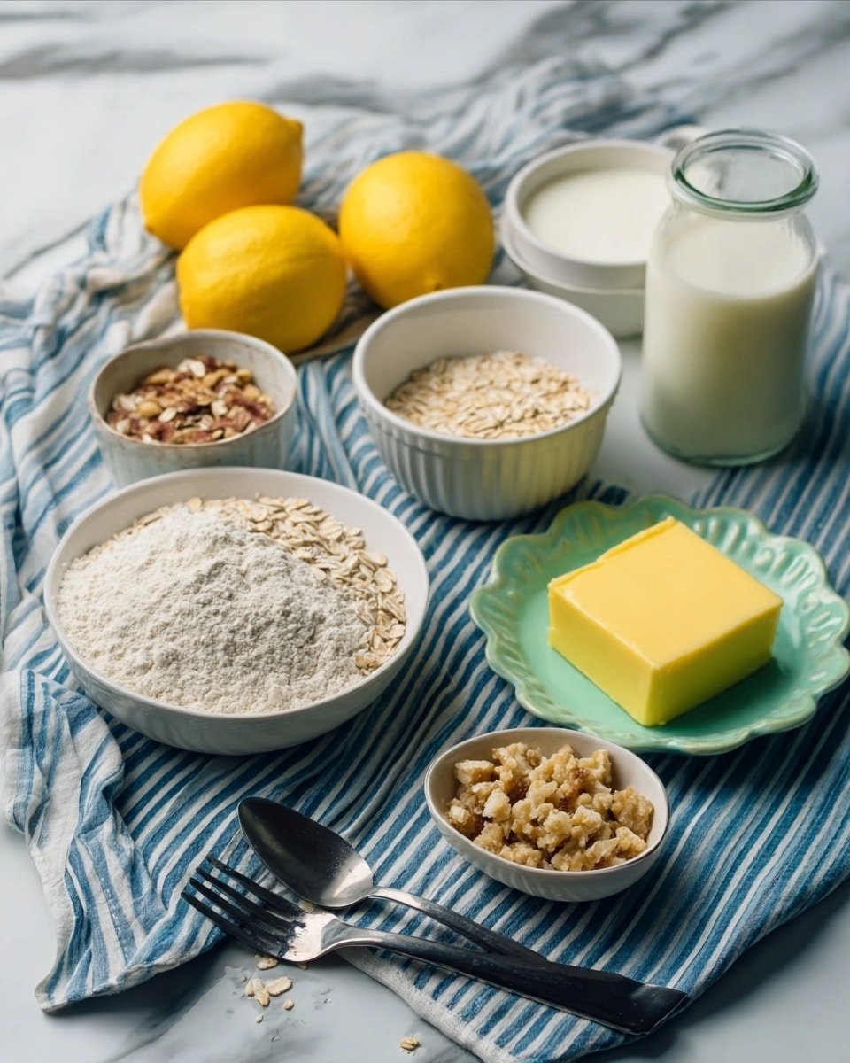 3 Ingredient No Bake Lemon Oatmeal Cookies Recipe