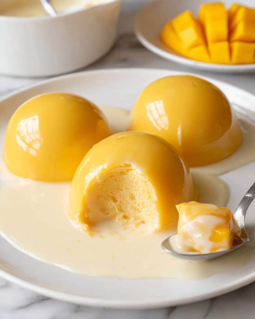 Easy Simple Mango Pudding Recipe