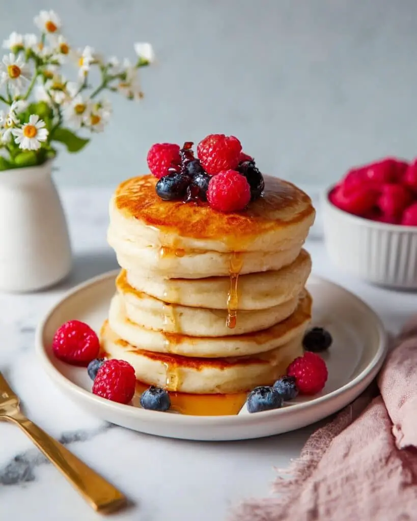 Easy Fluffy American Pancakes