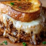 BBQ Chicken Grilled Cheese Sandwich