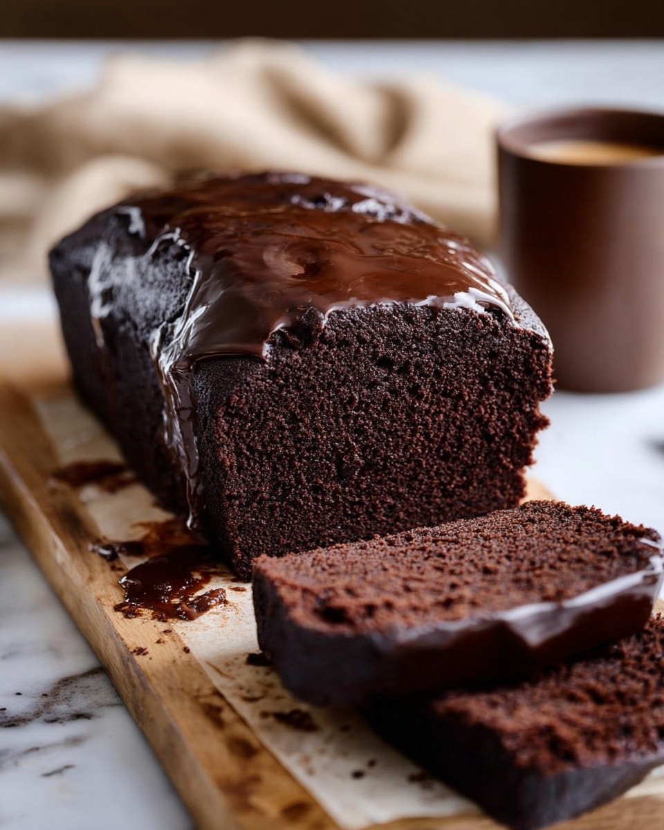 Hot Fudge Brownie Bread