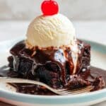 Hot Fudge Brownie Bread