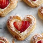 Vegan Strawberry Cream Danish Recipe