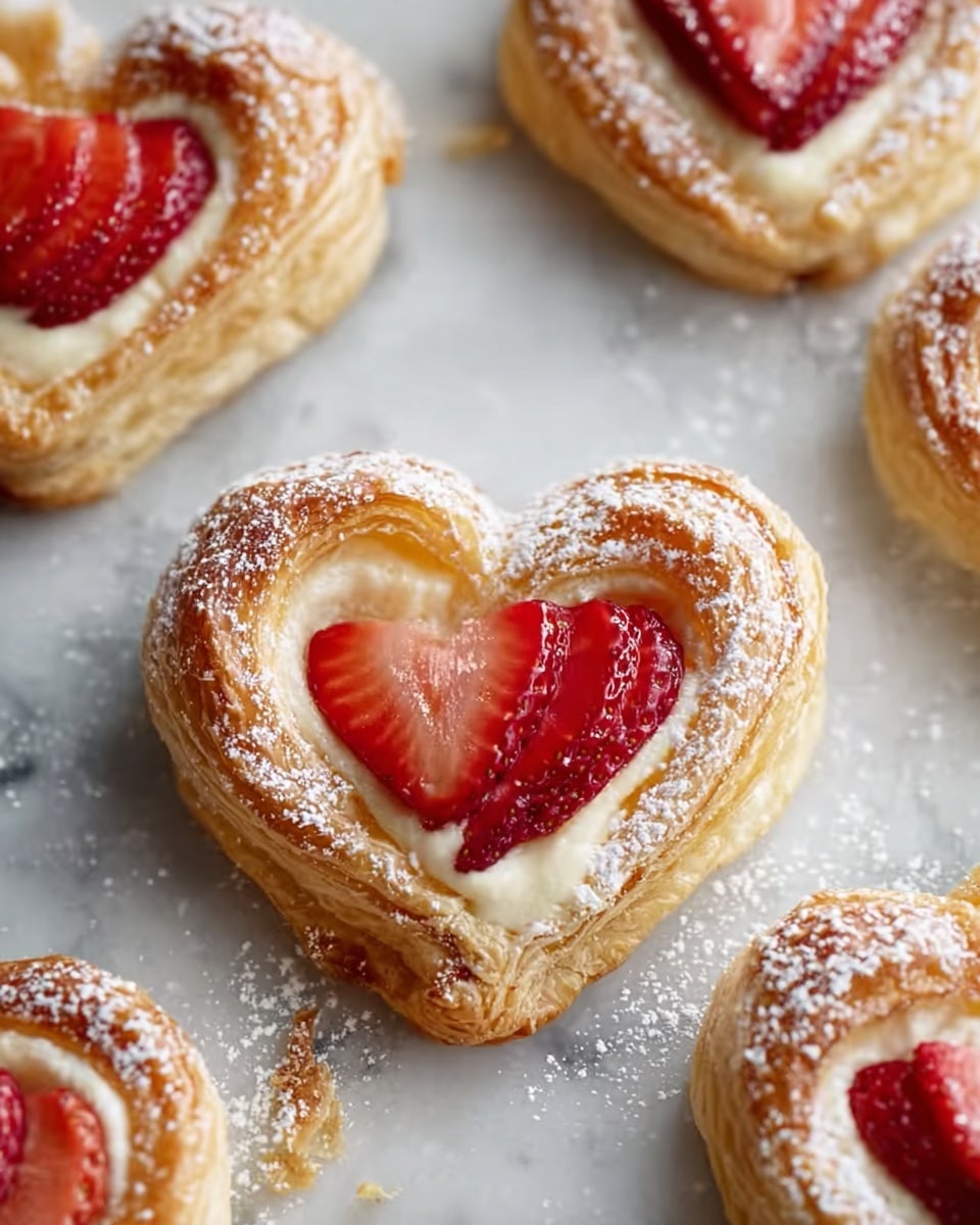 Vegan Strawberry Cream Danish Recipe
