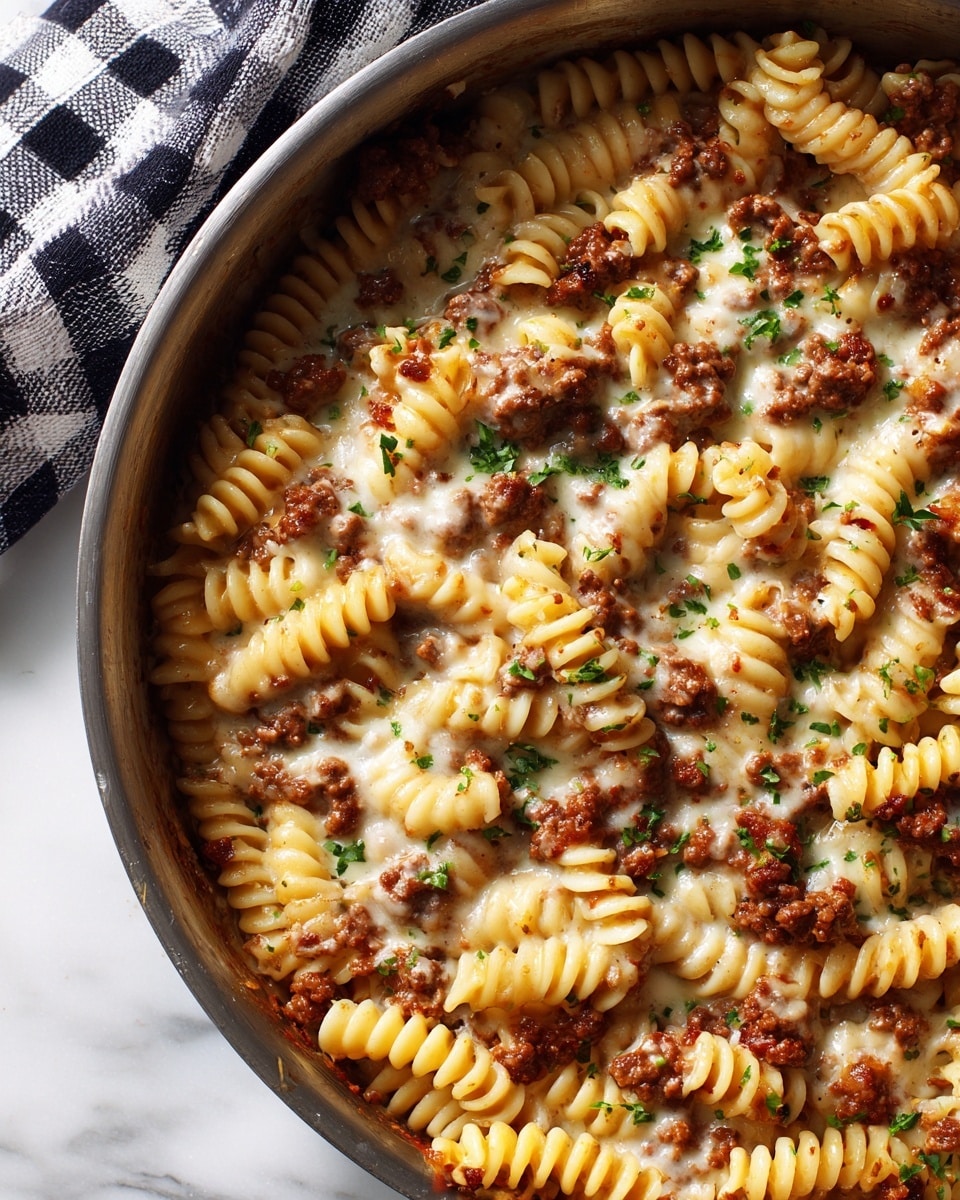 Creamy Beef Pasta