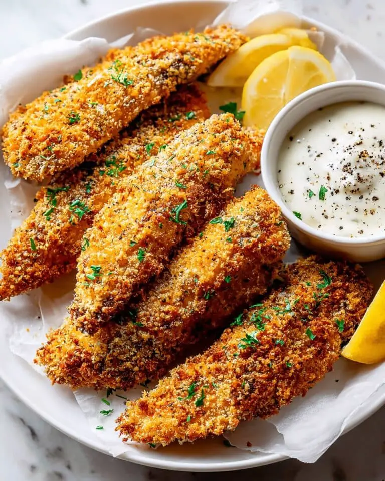 Crispy Oven Baked Chicken Tenders