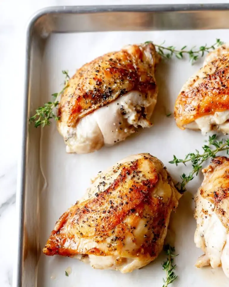 Perfect Every Time Roasted Split Chicken Breast