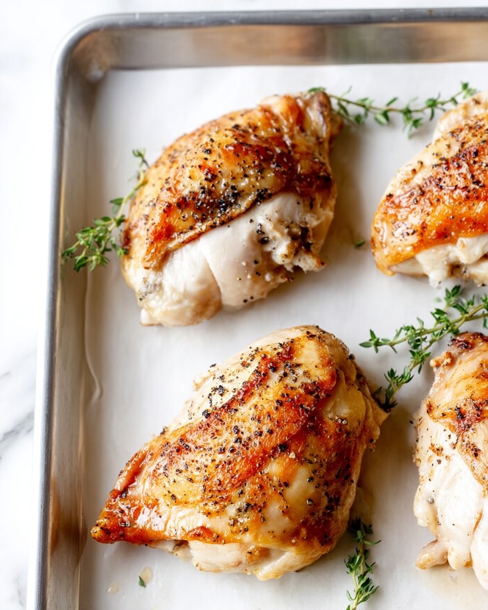 Perfect Every Time Roasted Split Chicken Breast