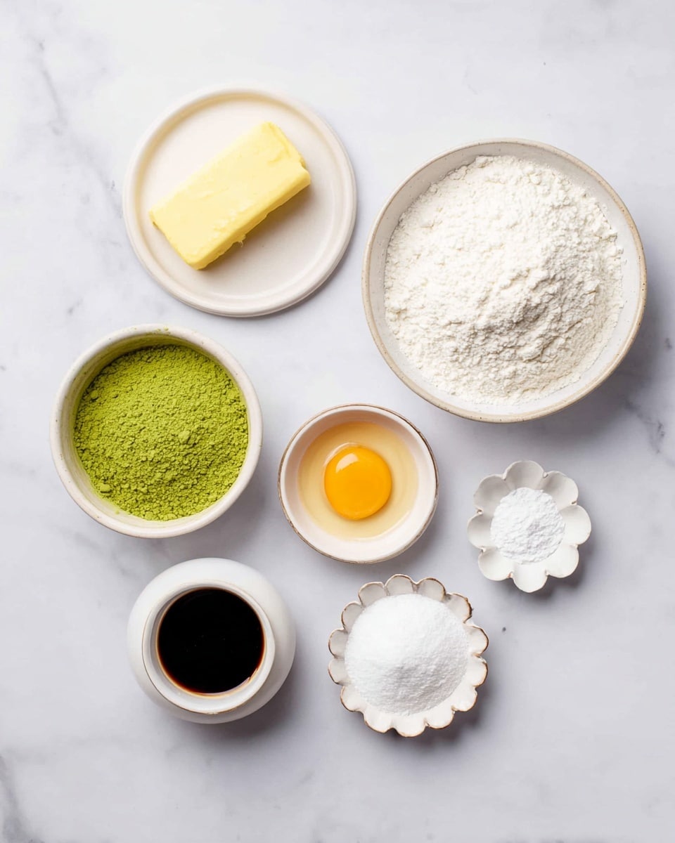 Matcha Green Tea Cookies