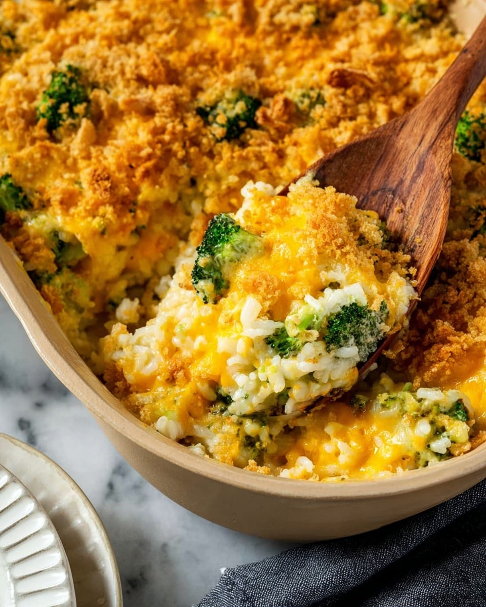 Creamy Chicken and Broccoli Rice Casserole Recipe