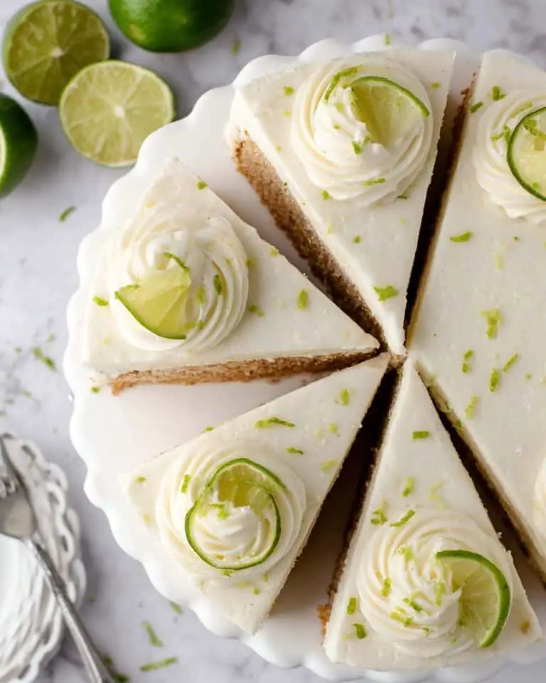 Zesty Key Lime Cake Recipe