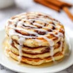 Cinnamon Roll Pancakes