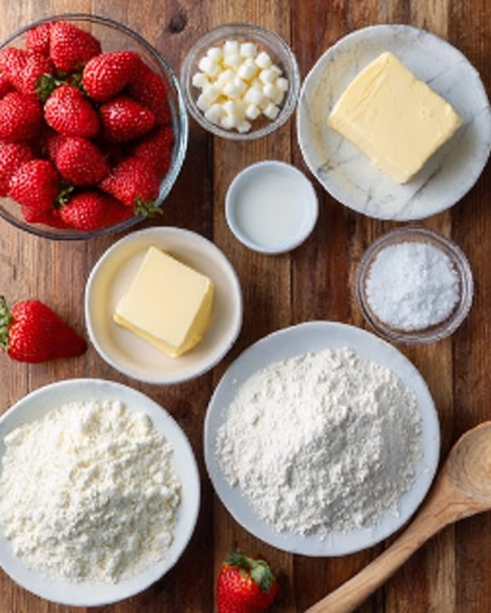 Strawberry Earthquake Cake