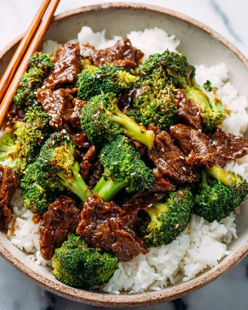 Chinese Beef and Broccoli (牛肉炒西兰花)
