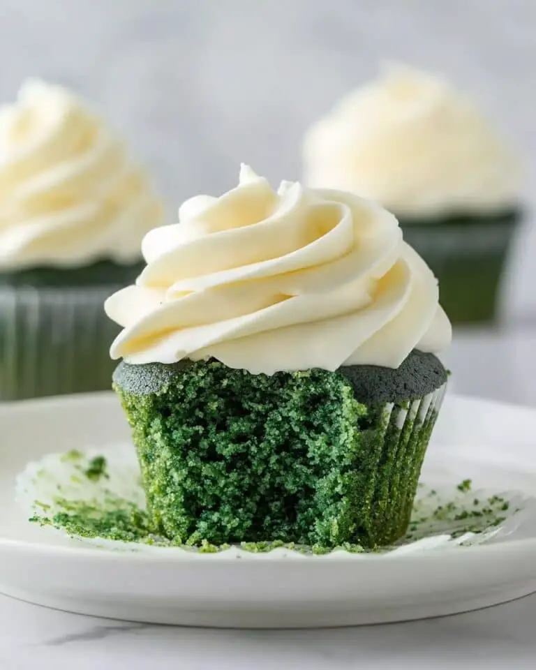 Green Velvet Cupcakes