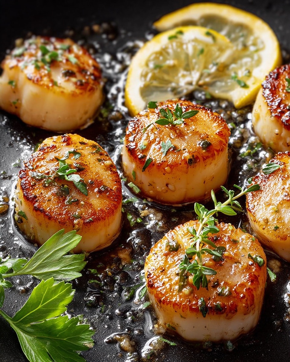 Pan Seared Scallops (With Garlic Butter)