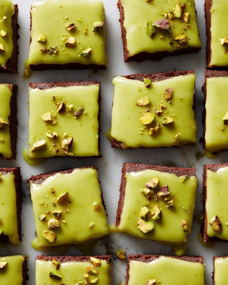 Pistachio Brownies