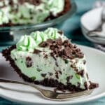 Mint Chocolate Chip Pie