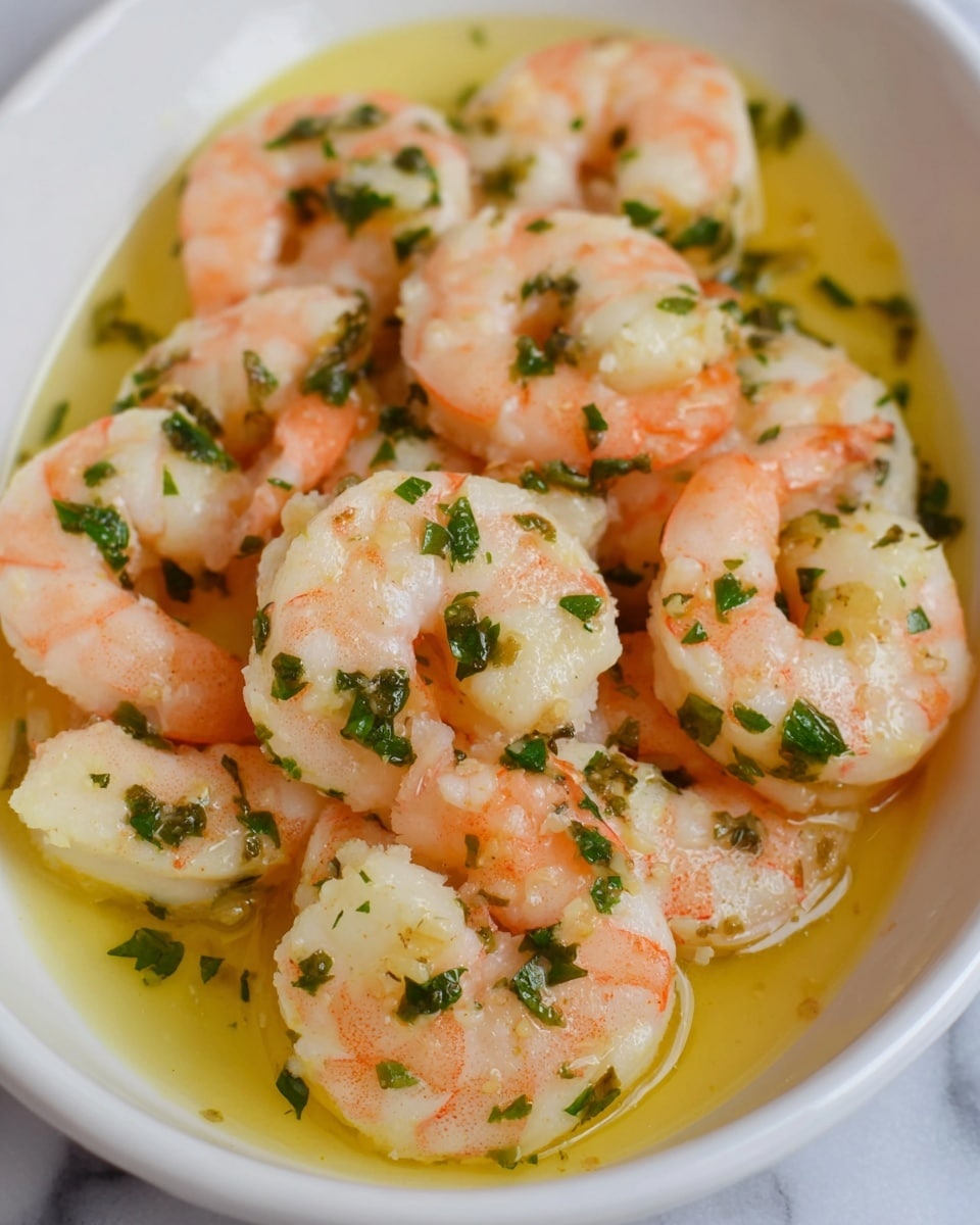 Shrimp Scampi Pasta Bake