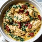 Slow Cooker Creamy Tuscan Chicken