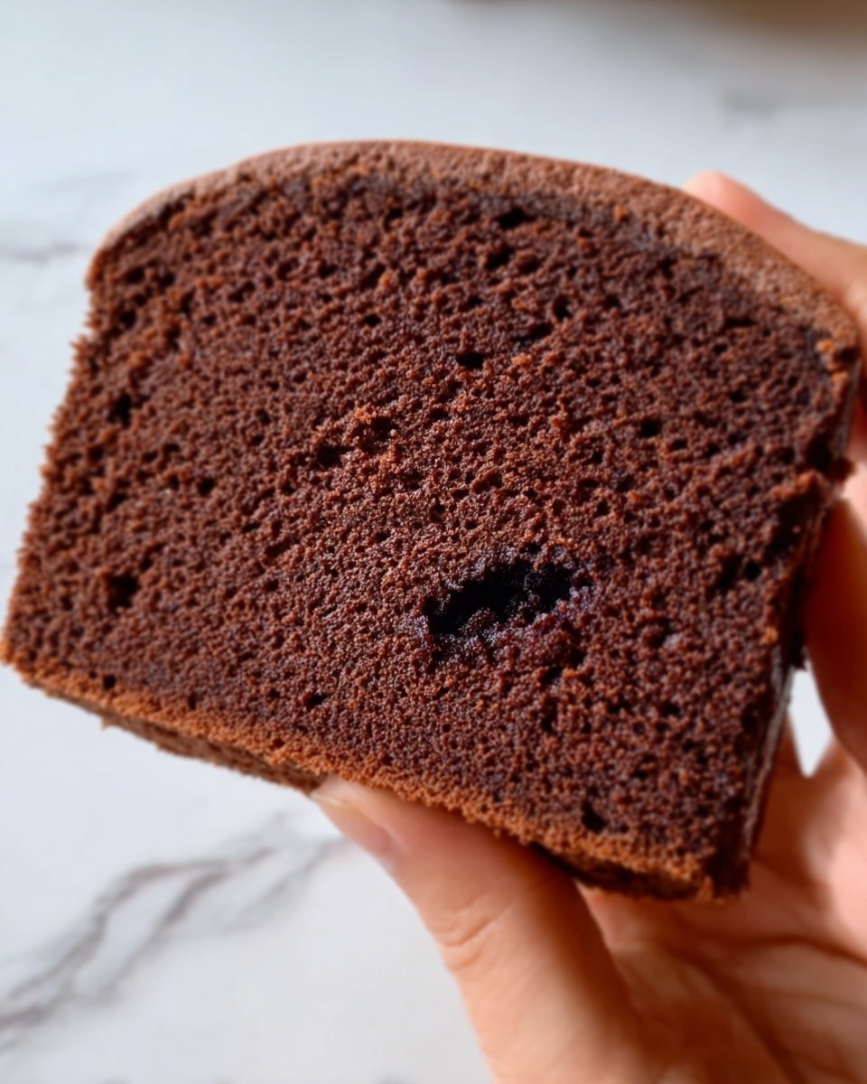 Personal Chocolate Sponge Castella Cakes Recipe