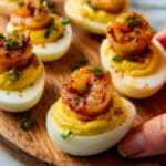 Cajun Shrimp Deviled Eggs