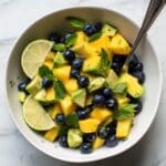 Mango Avocado Salad with Blueberries