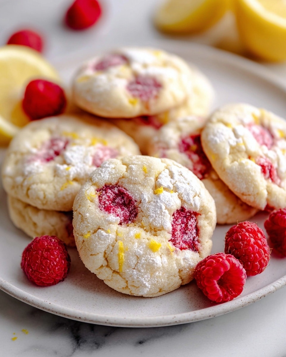 Lemon Raspberry Cookies Recipe