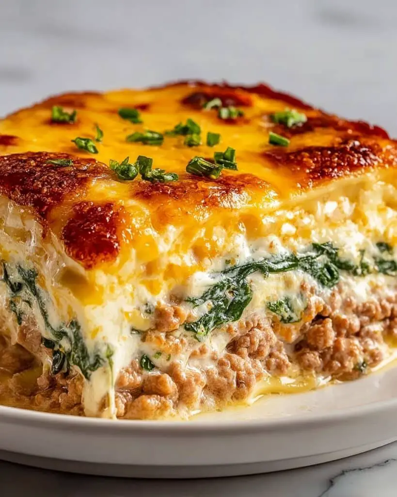 High Protein Ground Turkey Casserole (Easy, Cheesy, Family-Favorite)