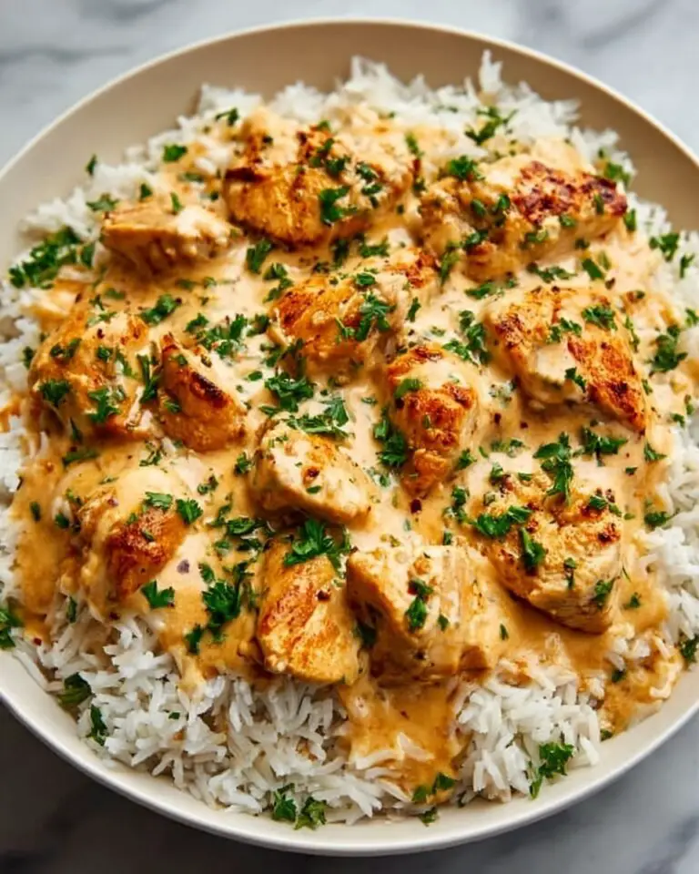 Creamy Smothered Chicken and Rice