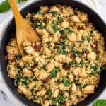 Mediterranean Chicken and Rice Skillet