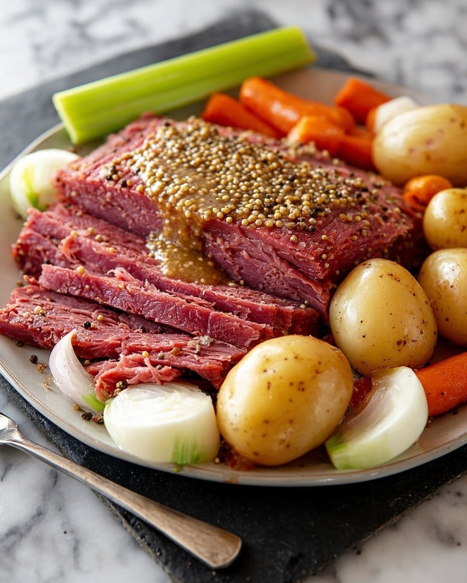 Slow Cooker Corned Beef and Cabbage