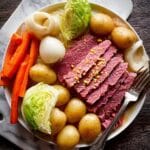 Slow Cooker Corned Beef and Cabbage